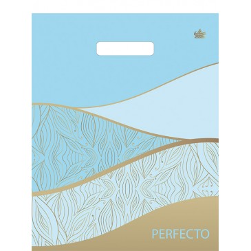 Мешок ПВД (выр.ручка) 370*300 (90мкр) Перфекто Бриз